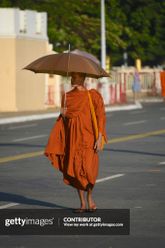 Buddhist Monk, outside Royal Palace, Phnom Penh
