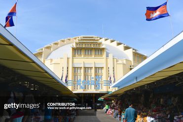 Central Market, Psar Thmei, Phnom Penh