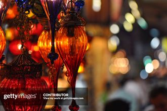 Lamps in The Grand Bazaar, Istanbul